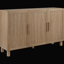 Bouclair 3 Door Wood Veneer Buffet* Furniture Accessories|Buffet Tables & Credenzas