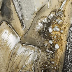 Bouclair Abstract Heavy Textured Oil Painted Canvas* Oil Paintings