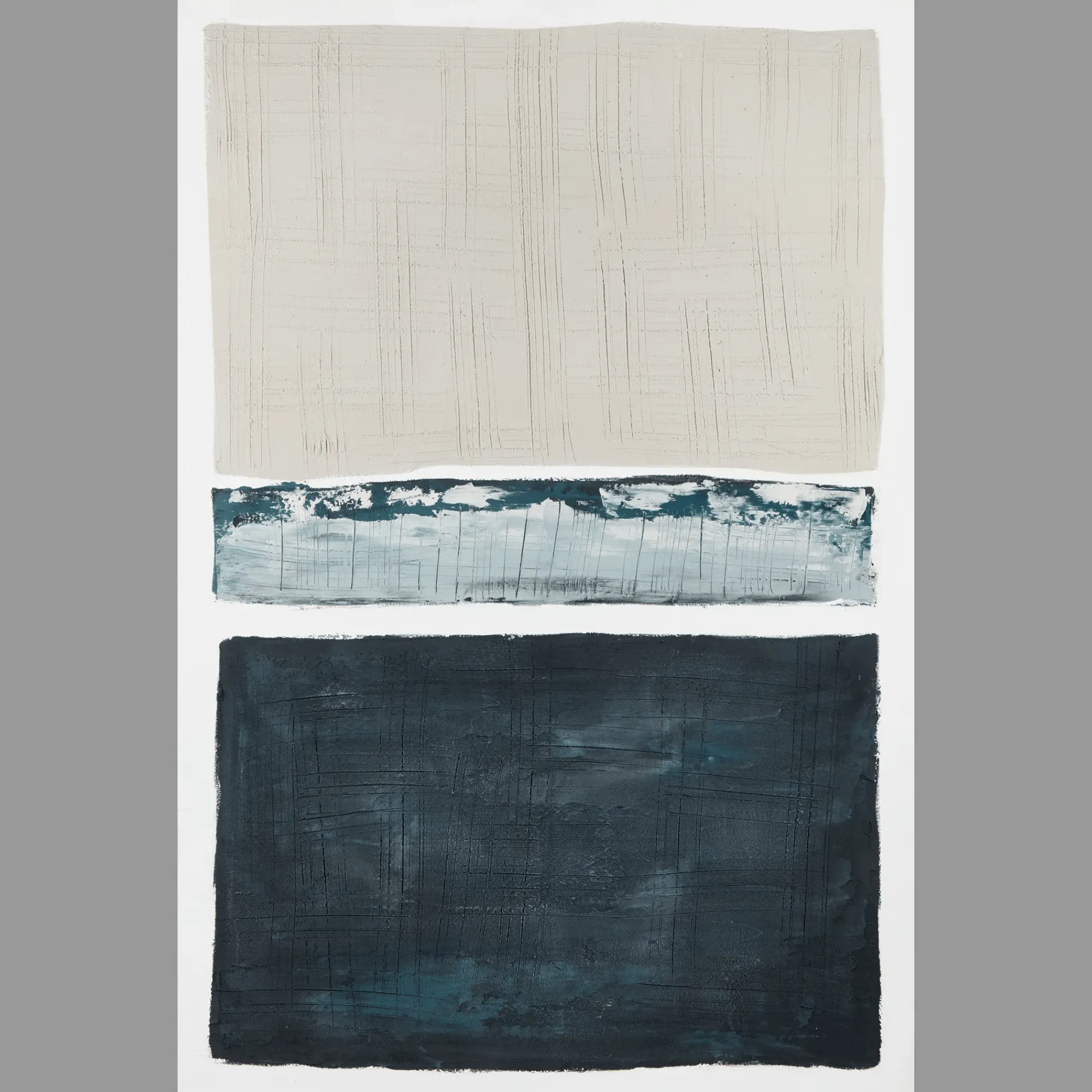 Bouclair Abstract Oil Painted Canvas* Oil Paintings