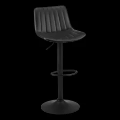 Bouclair Adjustable Barstool with Stitched PU* Furniture Accessories|Bar & Counter Stools