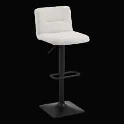 Bouclair Adjustable Metal and Fabric Barstool* Furniture Accessories|Bar & Counter Stools