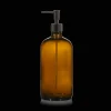 Bouclair Amber Glass Soap Dispenser* Dinnerware|Kitchen & Dining Accessories