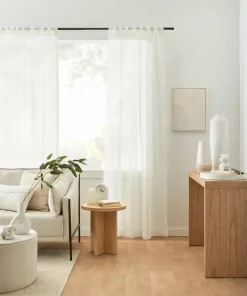 Bouclair Amedea Boucle Sheer Curtain* Sheer Curtains & Window Sheer Panels