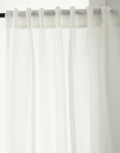 Bouclair Amedea Boucle Sheer Curtain* Sheer Curtains & Window Sheer Panels