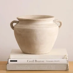 Bouclair Antique bowl with handles* Modern Decorative Vases|Home Decorative Items & Objects