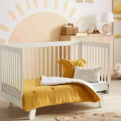 Bouclair Anya Beige Tufted Rainbow Lumbar Throw Pillow* Nursery Throw Pillows