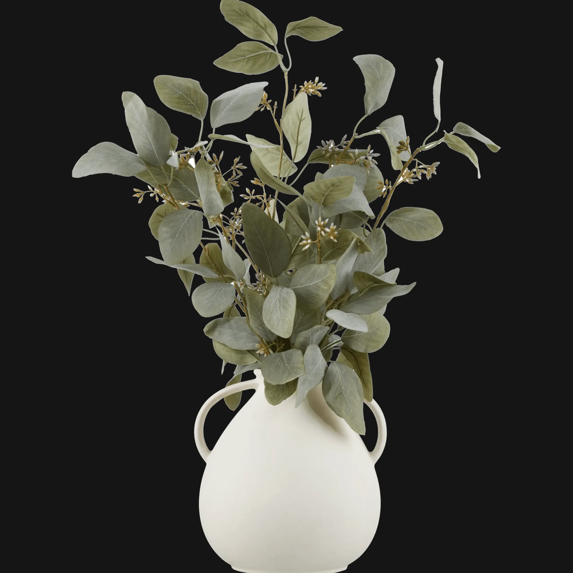 Bouclair Aritificial Eucalyptus Plant in Ceramic Pot* Artificial Plants