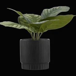 Bouclair Artificial Plant in Striped Ceramic Pot* Artificial Plants