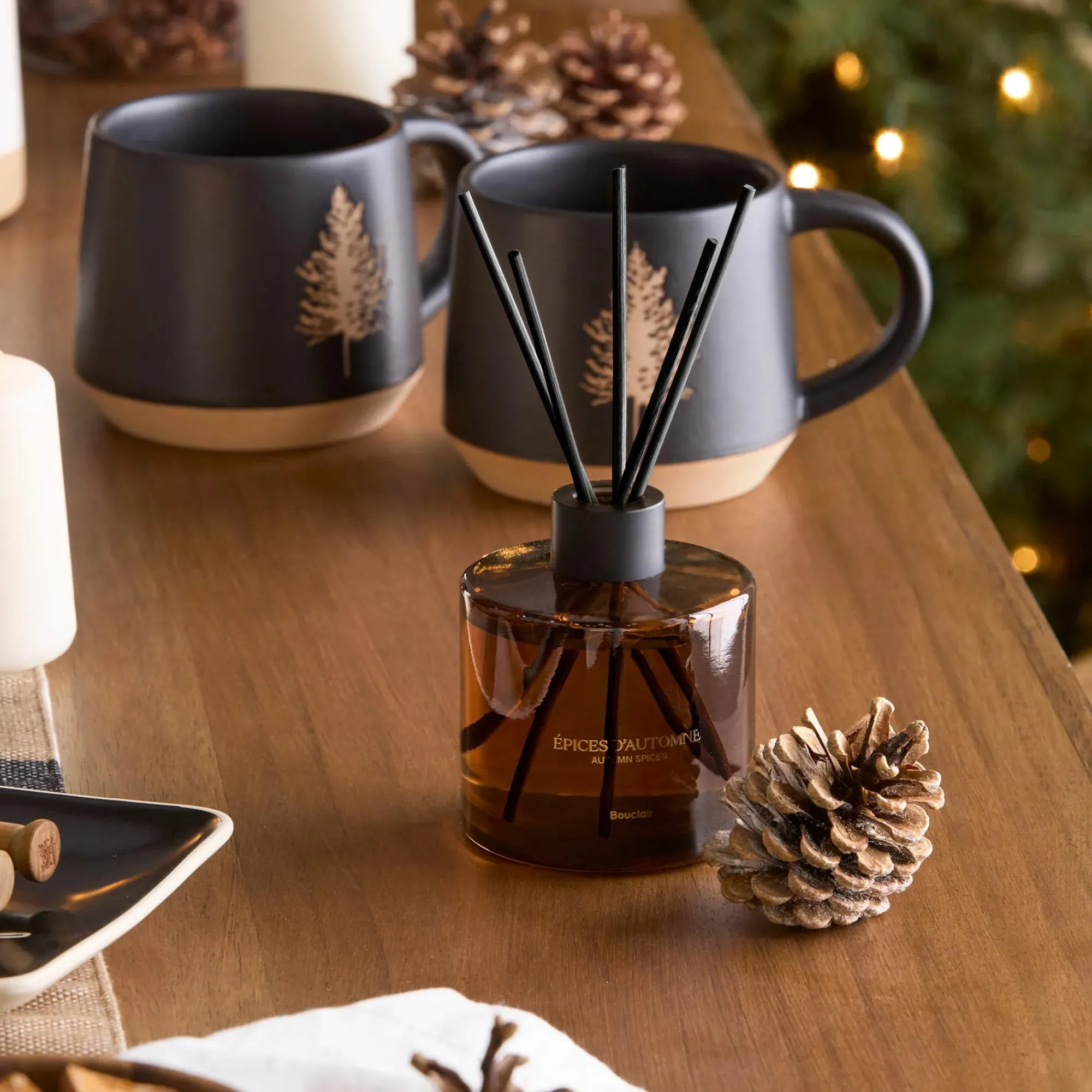 Bouclair Autumn Spices Diffuser* Candles & Candle Stick Holders