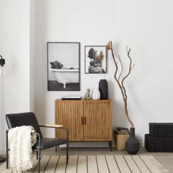 Bouclair Bear in Bathtub Printed Framed Canvas* Printed & Photography Wall Art Canvases