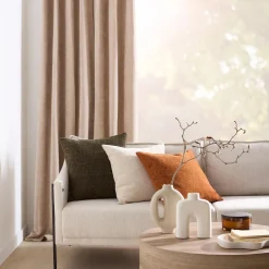 Bouclair Beige Ansley Decorative Pillow* Decorative Throw Pillows