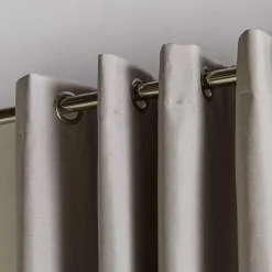 Bouclair Beige Chambray Blackout Curtain* Sheer Curtains & Window Sheer Panels|Blackout Window Curtains