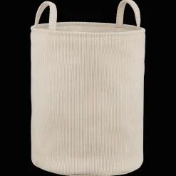 Bouclair Beige Corduroy Hamper* Junior Decorative Accessories