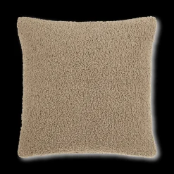 Bouclair Beige Doodle Boucle Decorative Throw Pillow* Decorative Throw Pillows
