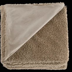 Bouclair Beige Doodle Boucle Throw* Decorative Throws & Blankets