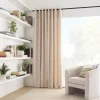 Bouclair Beige Emile Panel Curtain* Sheer Curtains & Window Sheer Panels|Room Darkening & Light Filtering Curtains