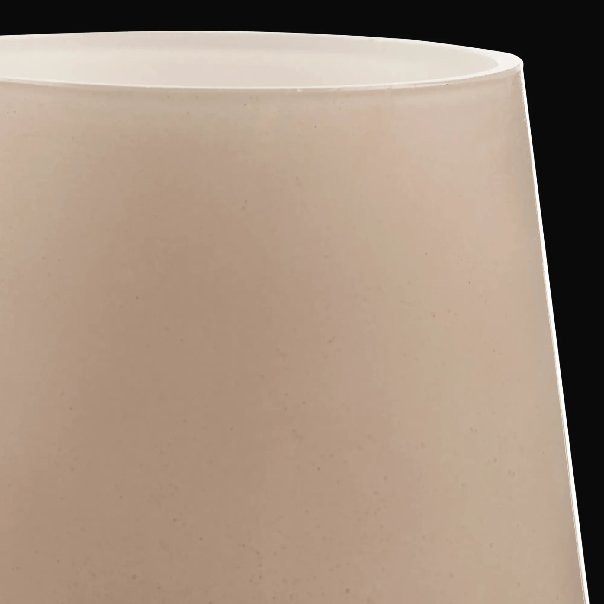 Bouclair Beige Glass Table Lamp* Table Lamps