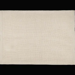 Bouclair Beige Ribba Throw* Decorative Throws & Blankets