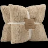 Bouclair Beige Set of 2 Ellyn Decorative Pillow* Decorative Throw Pillows