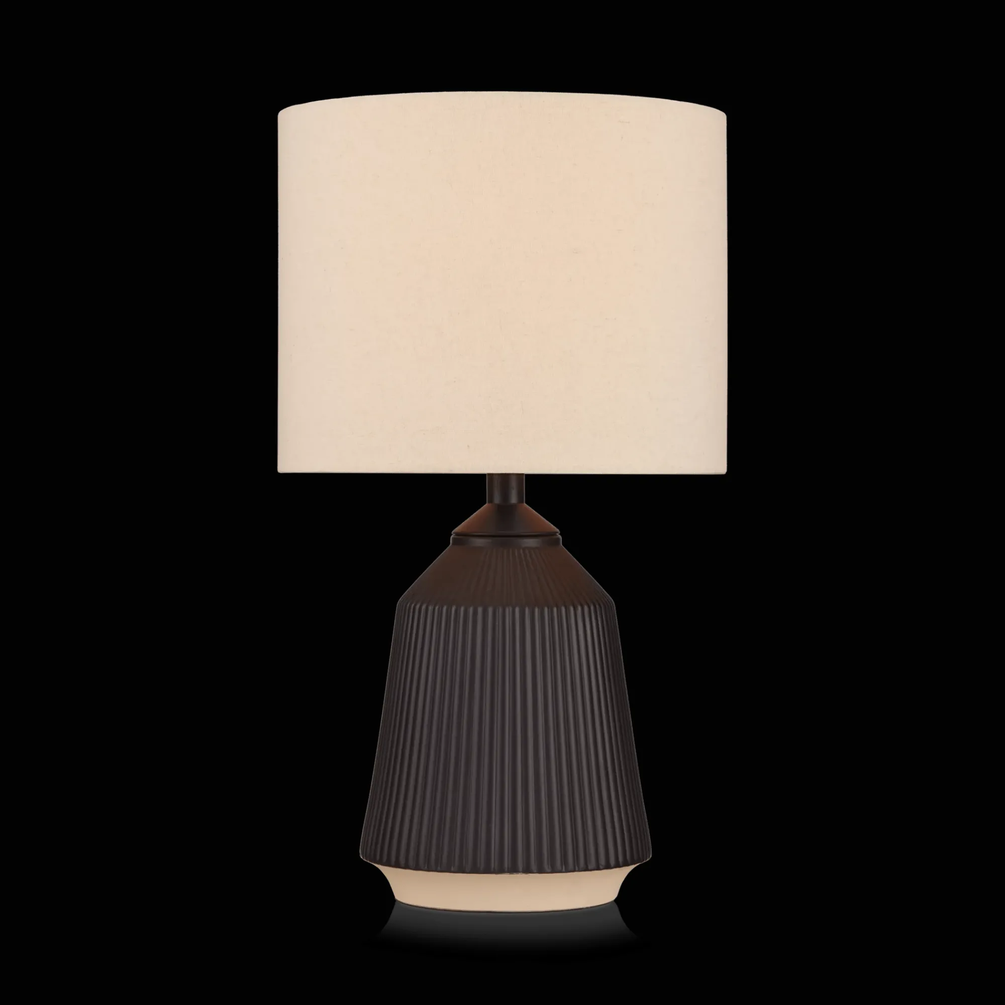 Bouclair Black And White Ceramic Table Lamp* Table Lamps