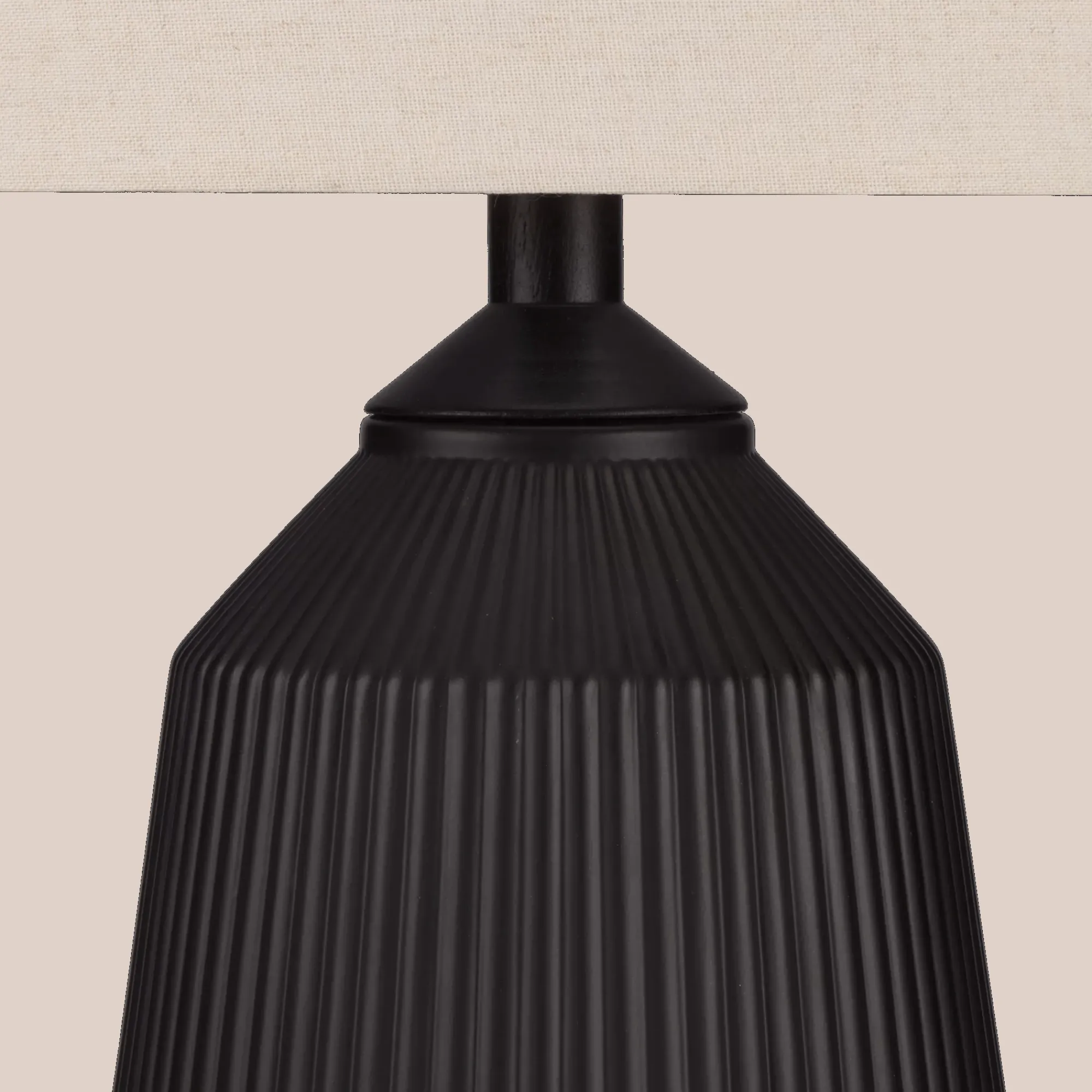 Bouclair Black And White Ceramic Table Lamp* Table Lamps