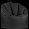 Bouclair Black Canvas Bean Bag* Junior Bedroom Furniture