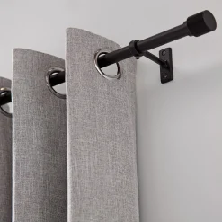 Bouclair Black Chelsea Curtain Rod Set - Diameter 16/19 mm* Curtain Rods