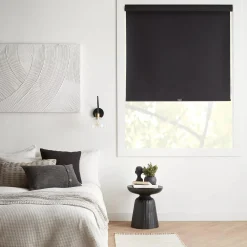 Bouclair Black Chita Cordless Blackout Roller Shade* Window Blinds & Shades
