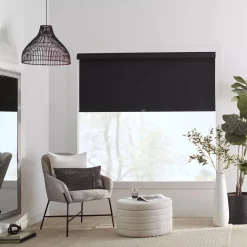 Bouclair Black Chita Cordless Blackout Roller Shade* Window Blinds & Shades