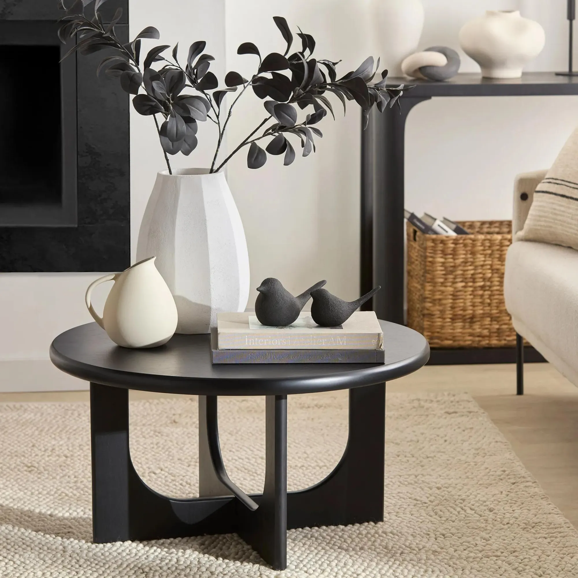 Bouclair Black Coffee Table* Coffee Tables|Coffee Tables & Side Tables