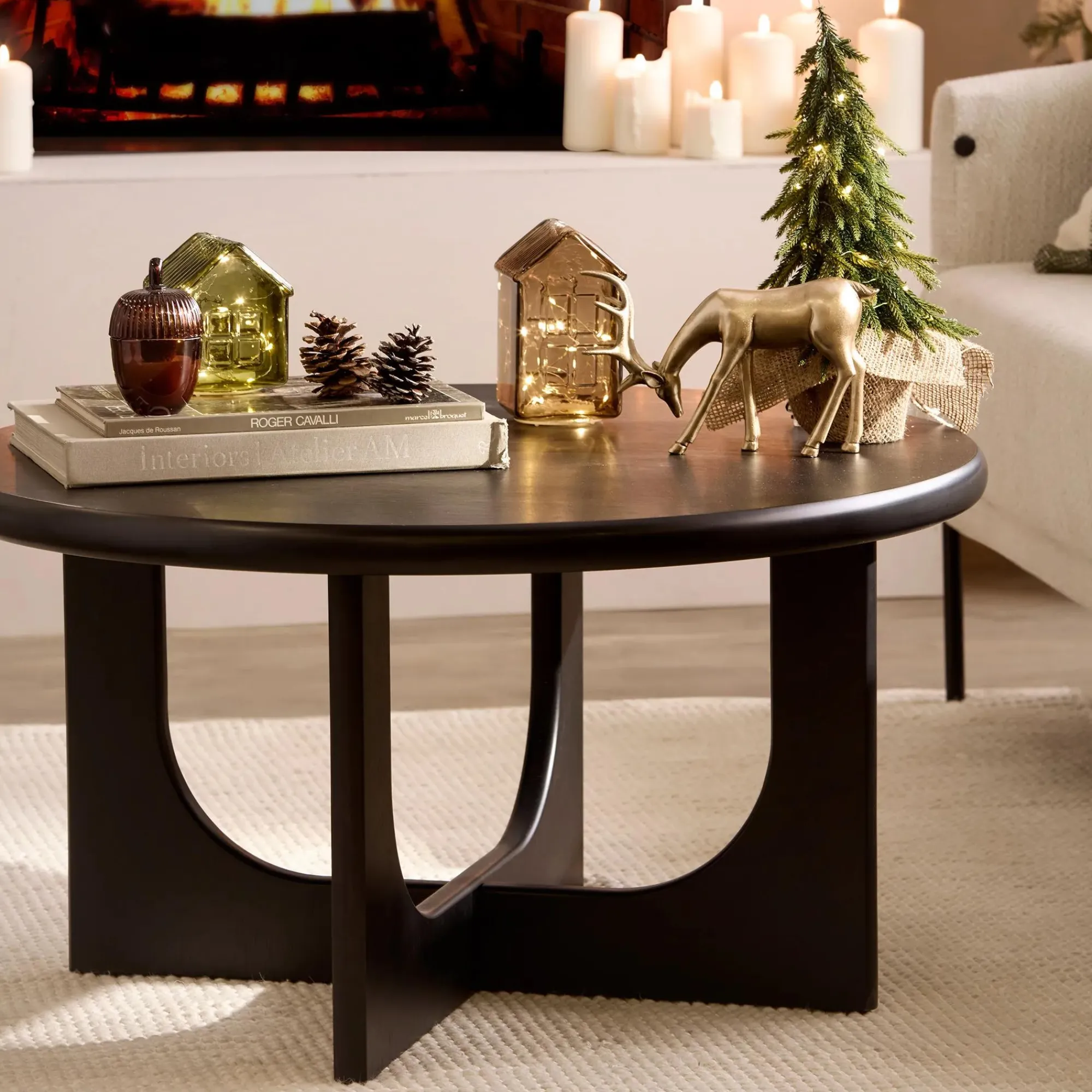 Bouclair Black Coffee Table* Coffee Tables|Coffee Tables & Side Tables