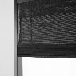 Bouclair Black Cordless Bali Shade* Window Blinds & Shades
