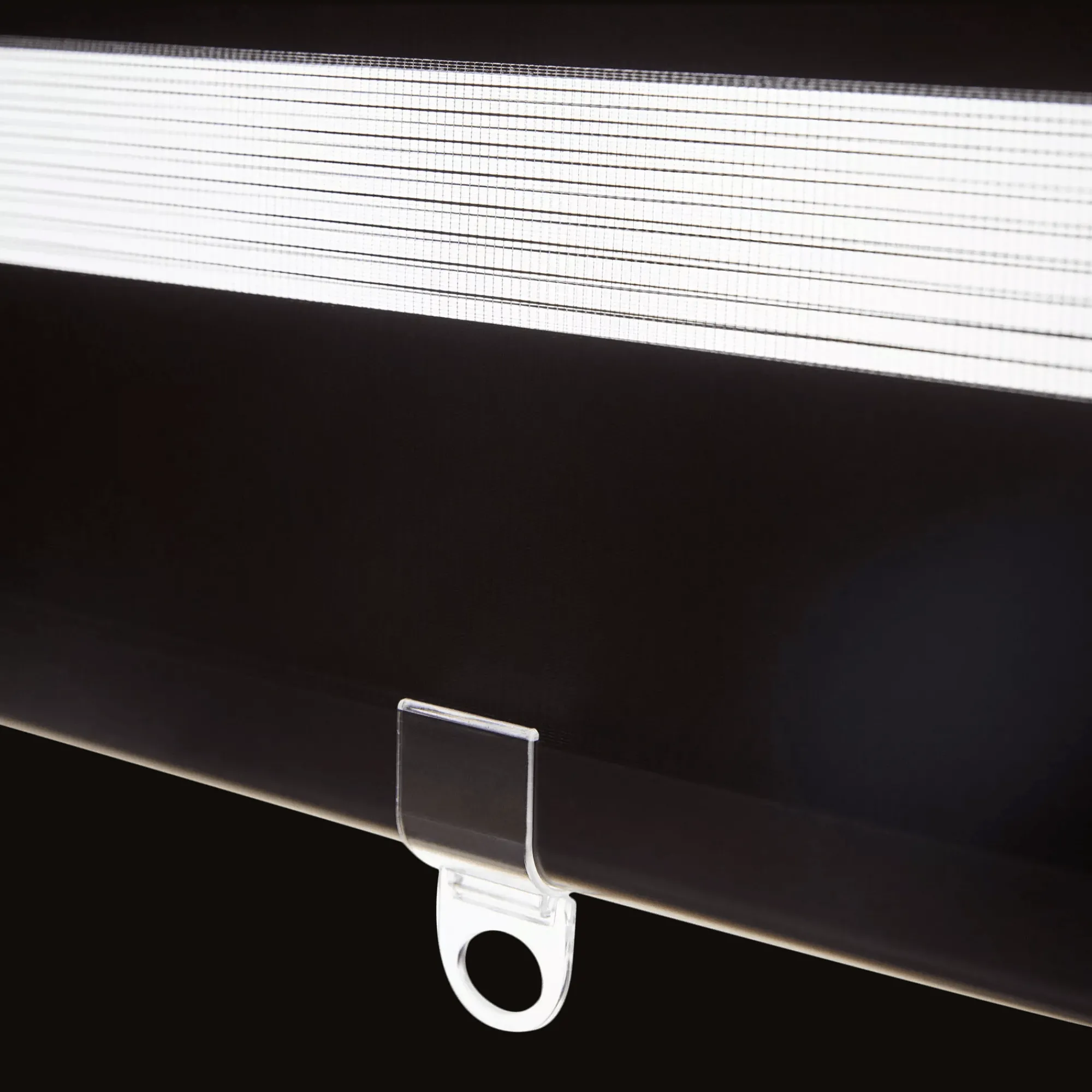 Bouclair Black Cordless Sheer Shade* Window Blinds & Shades