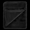 Bouclair Black Cougar Faux Fur Throw* Decorative Throws & Blankets