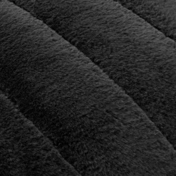 Bouclair Black Cougar Faux Fur Throw Pillow* Decorative Throw Pillows