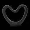 Bouclair Black Decorative Ceramic Heart* Home Decorative Items & Objects