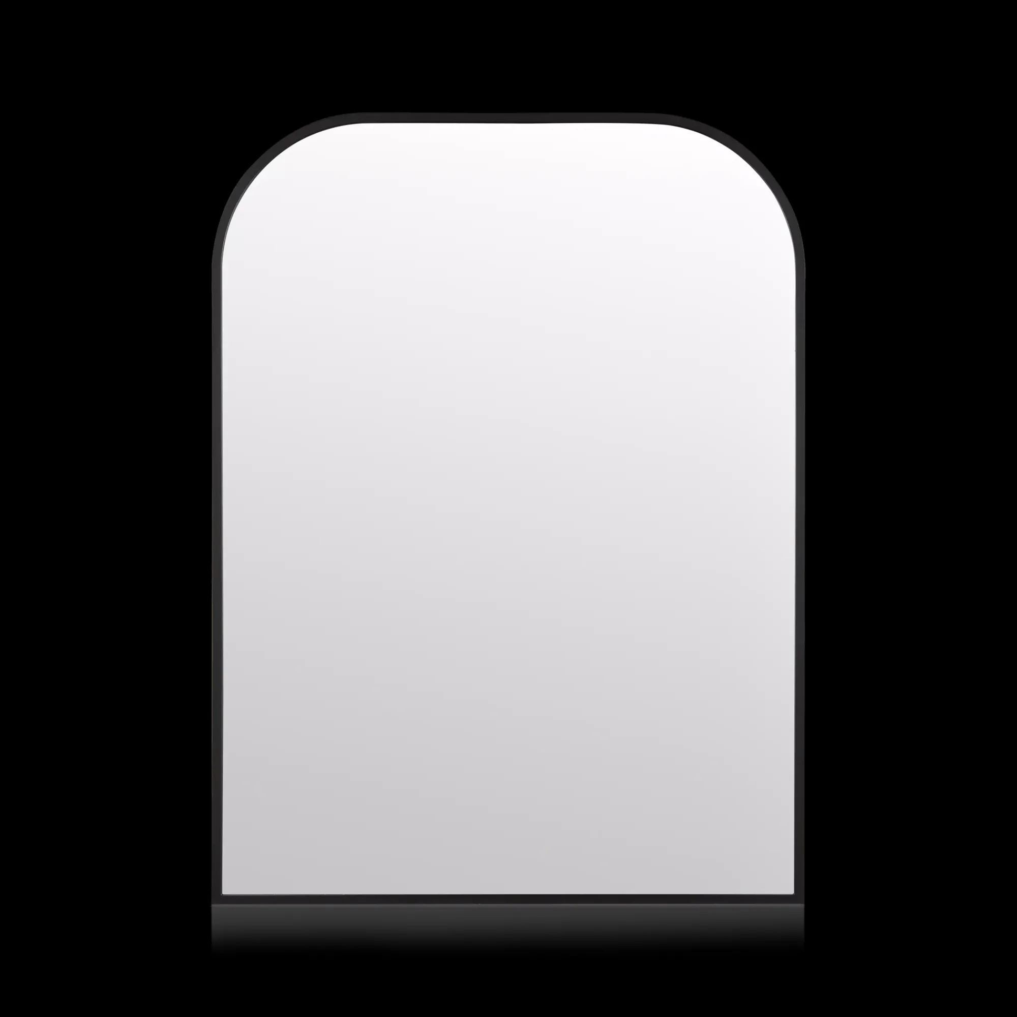 Bouclair Black Frame Modern Mantle Mirror* Mirrors