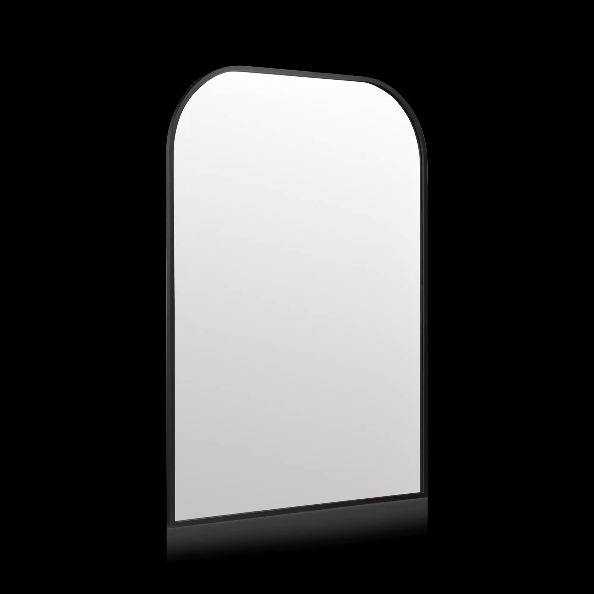 Bouclair Black Frame Modern Mantle Mirror* Mirrors