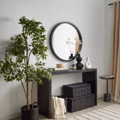 Bouclair Black Hourglass Bubble Vase* Modern Decorative Vases|Home Decorative Items & Objects