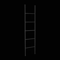 Bouclair Black Metal Ladder Towel Holder* Bathroom Furniture