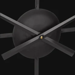 Bouclair Black Metal Wall Clock* Wall Decorations