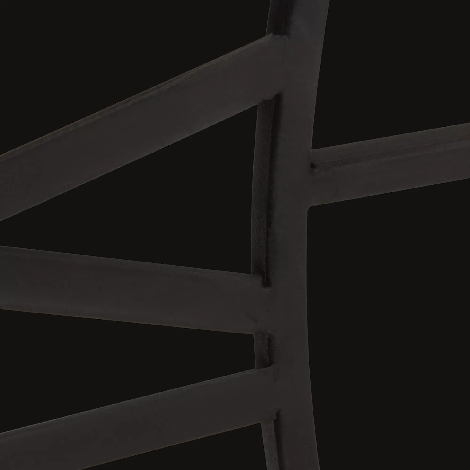 Bouclair Black Metal Wall Clock* Wall Decorations