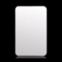 Bouclair Black Mirror with Rounded Corners* Mirrors