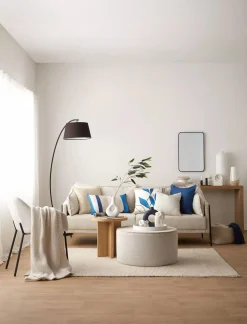 Bouclair Black Mirror with Rounded Corners* Mirrors