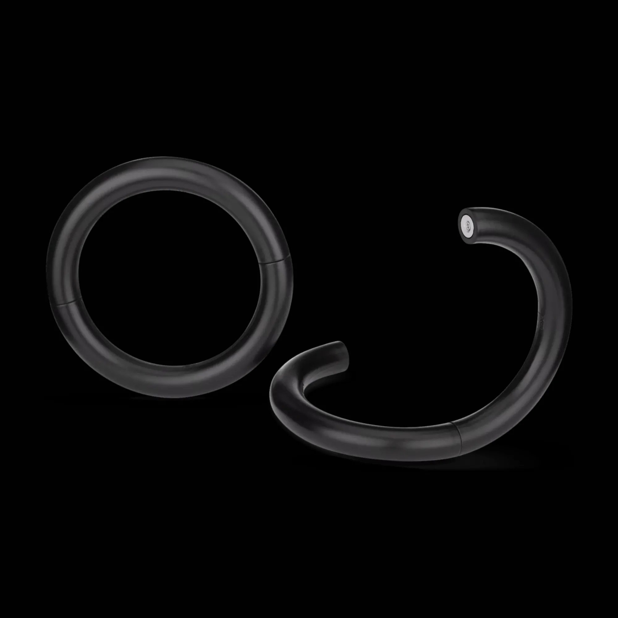 Bouclair Black Set of 2 Magnetic Metal Holdbacks* Curtain Rod Set Accessories|Curtain Rods