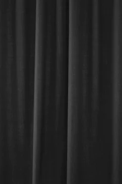 Bouclair Black Taha Rod Pocket Back Tab Blackout Curtain* Sheer Curtains & Window Sheer Panels|Blackout Window Curtains