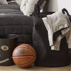 Bouclair Black Waste Bin* Junior Decorative Accessories