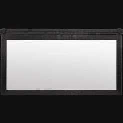 Bouclair Black Wood Rail Mirror* Mirrors