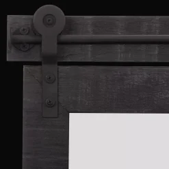 Bouclair Black Wood Rail Mirror* Mirrors