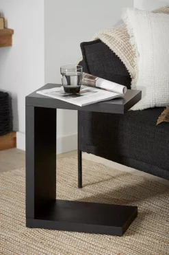 Bouclair Black Wood Side Table* Side Tables|Coffee Tables & Side Tables